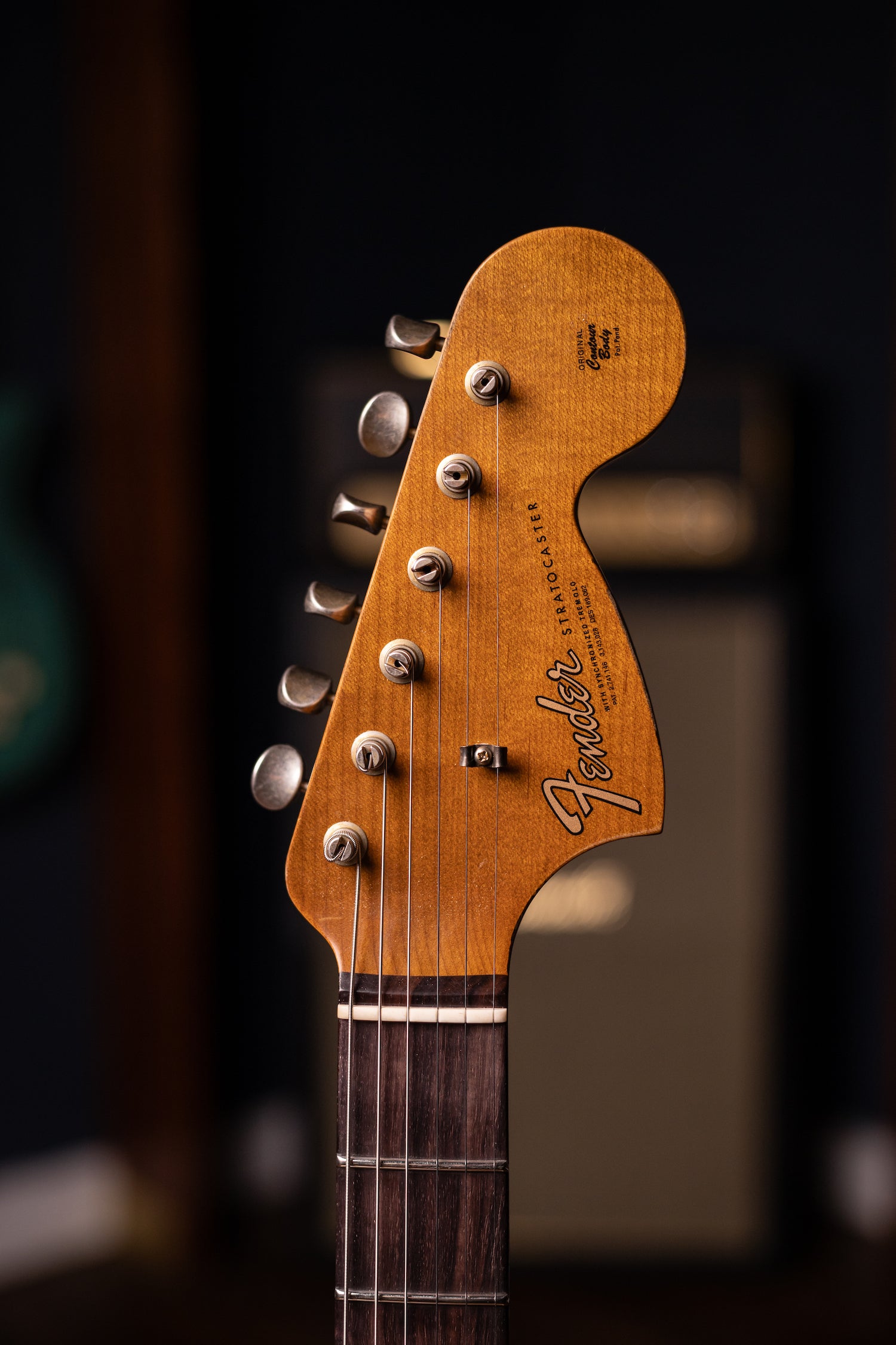 Fender Custom Shop Limited Edition Roasted "Big Head" Stratocaster® Relic® Electric Guitar - Aged Vintage White