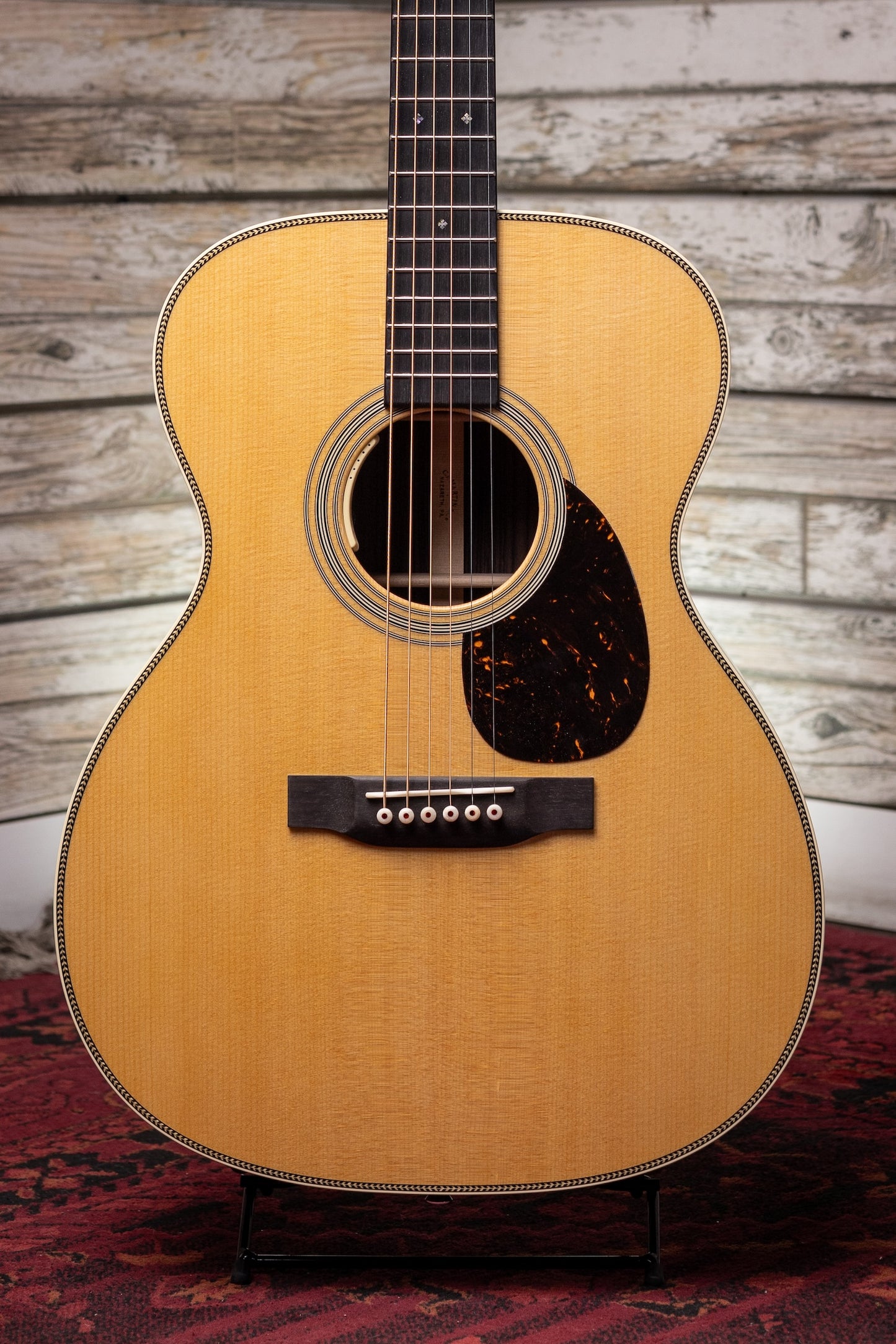 Martin OM-28E Standard L.R. Baggs Orchestra Model Acoustic-Electric Guitar  - Natural