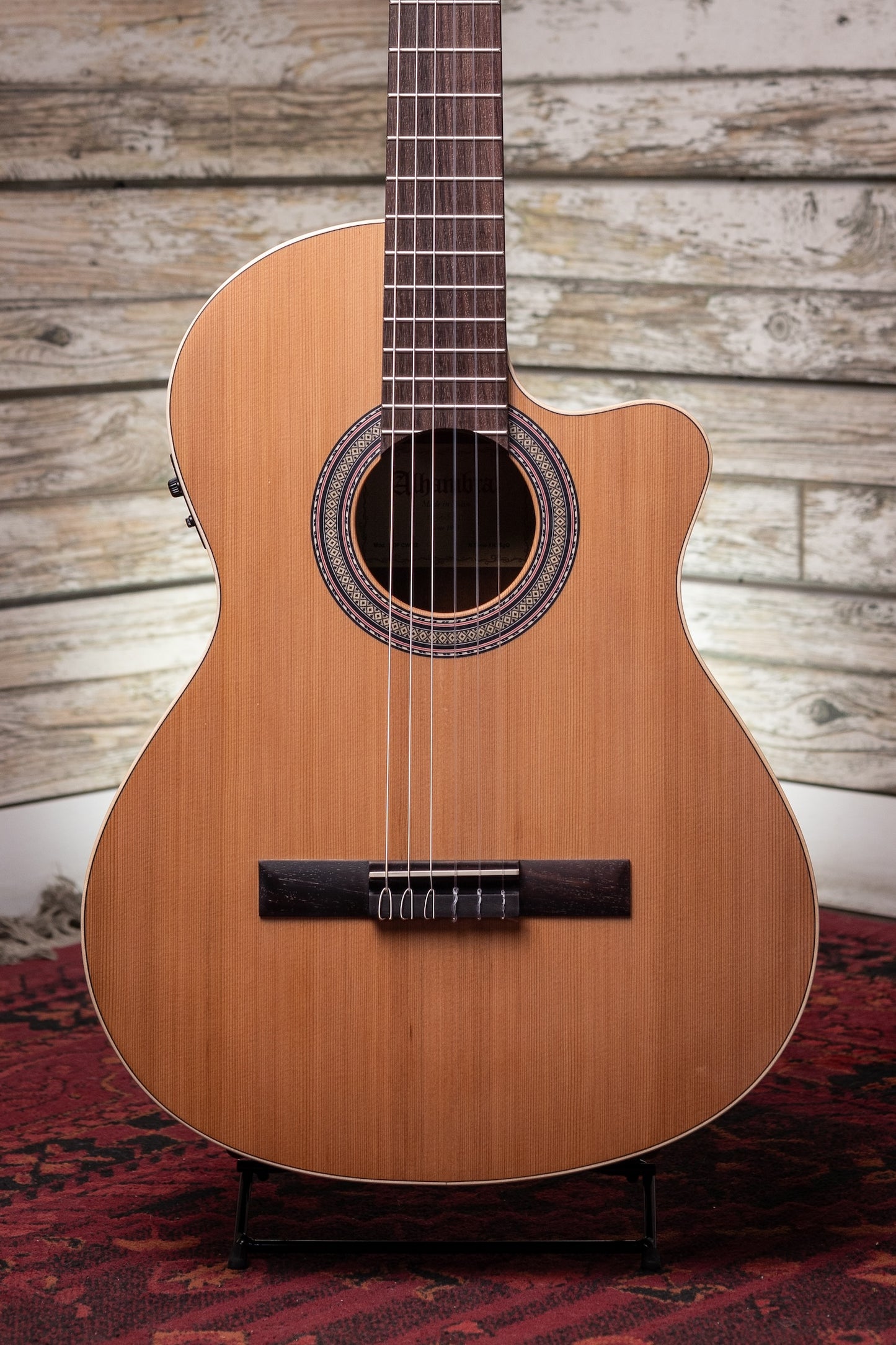 Alhambra 1 OP Cutwater Student Nylon String Acoustic-Electric Guitar