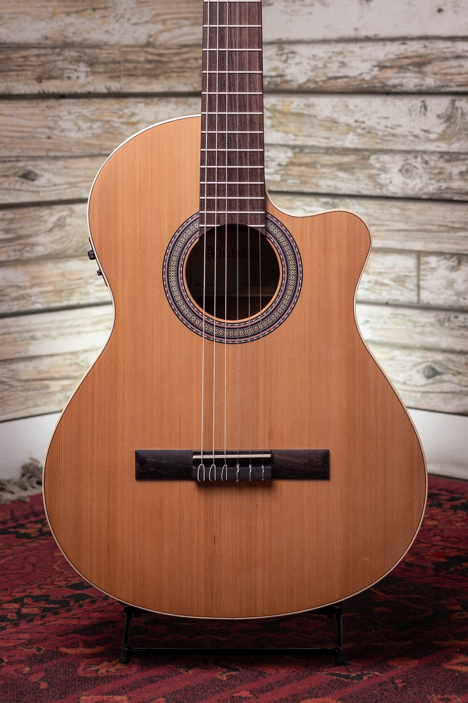 Alhambra 1 OP Cutwater Student Nylon String Acoustic-Electric Guitar