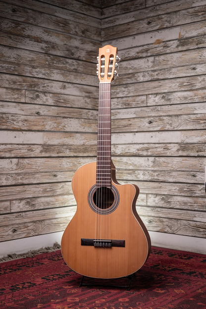 Alhambra 1 OP Cutwater Student Nylon String Acoustic-Electric Guitar
