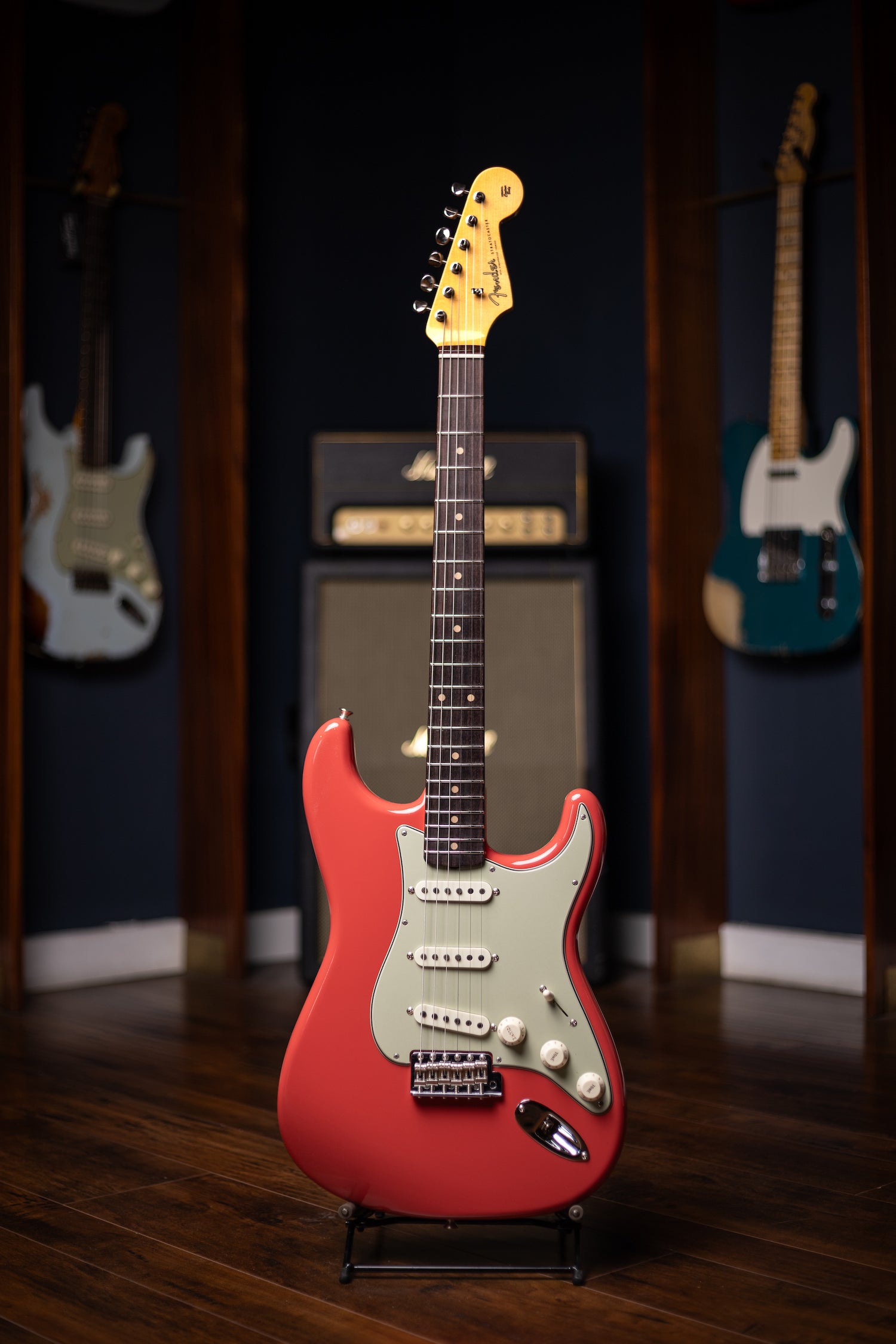 Fender Custom Shop Vintage Custom 1959 Stratocaster Electric Guitar - First Red