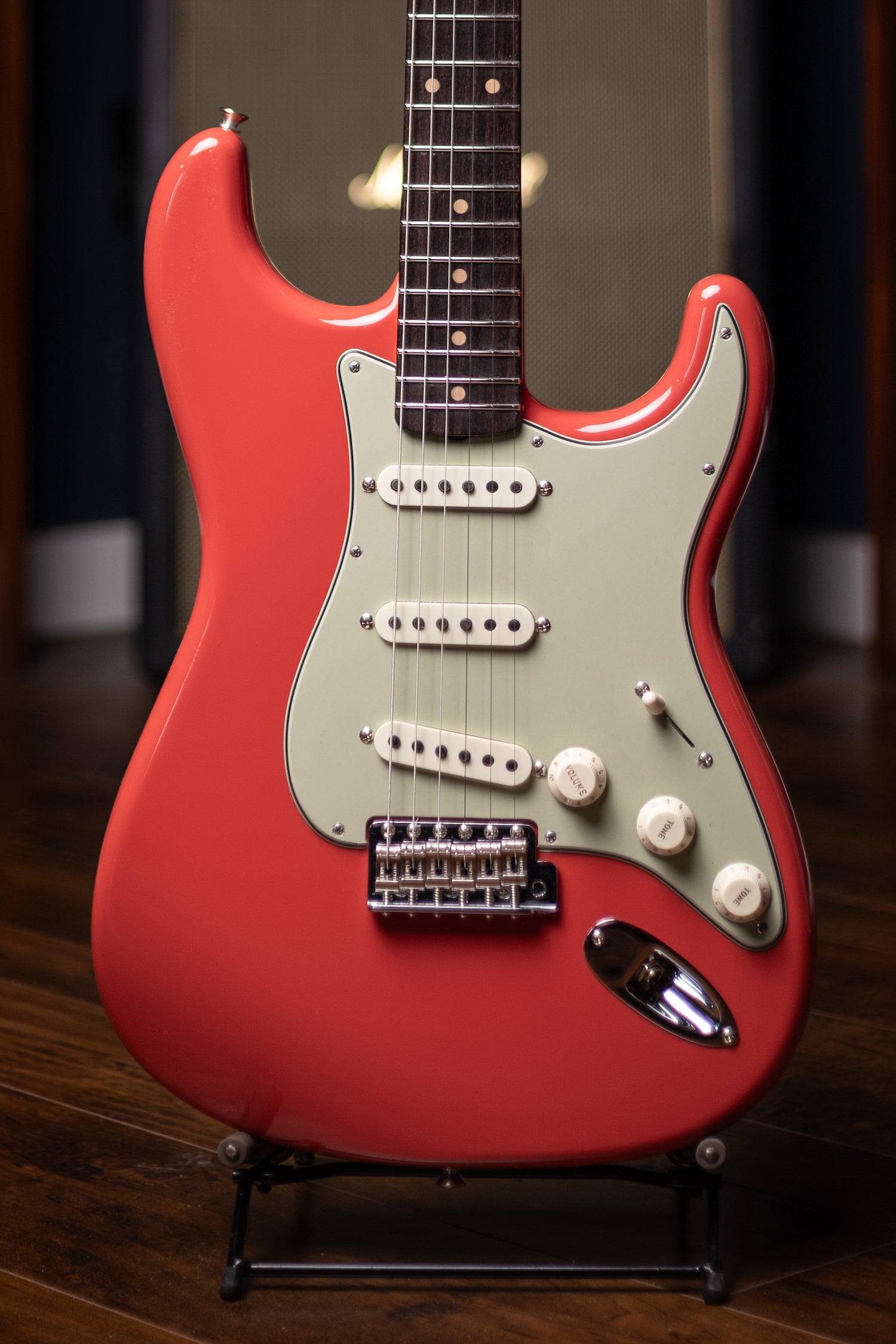 Fender Custom Shop Vintage Custom 1959 Stratocaster Electric Guitar - First Red