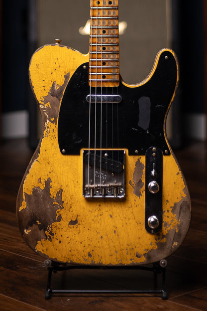 1952 Telecaster Super Heavy Relic 1-Piece Quartersawn Maple Neck - Aged Nocaster Blonde