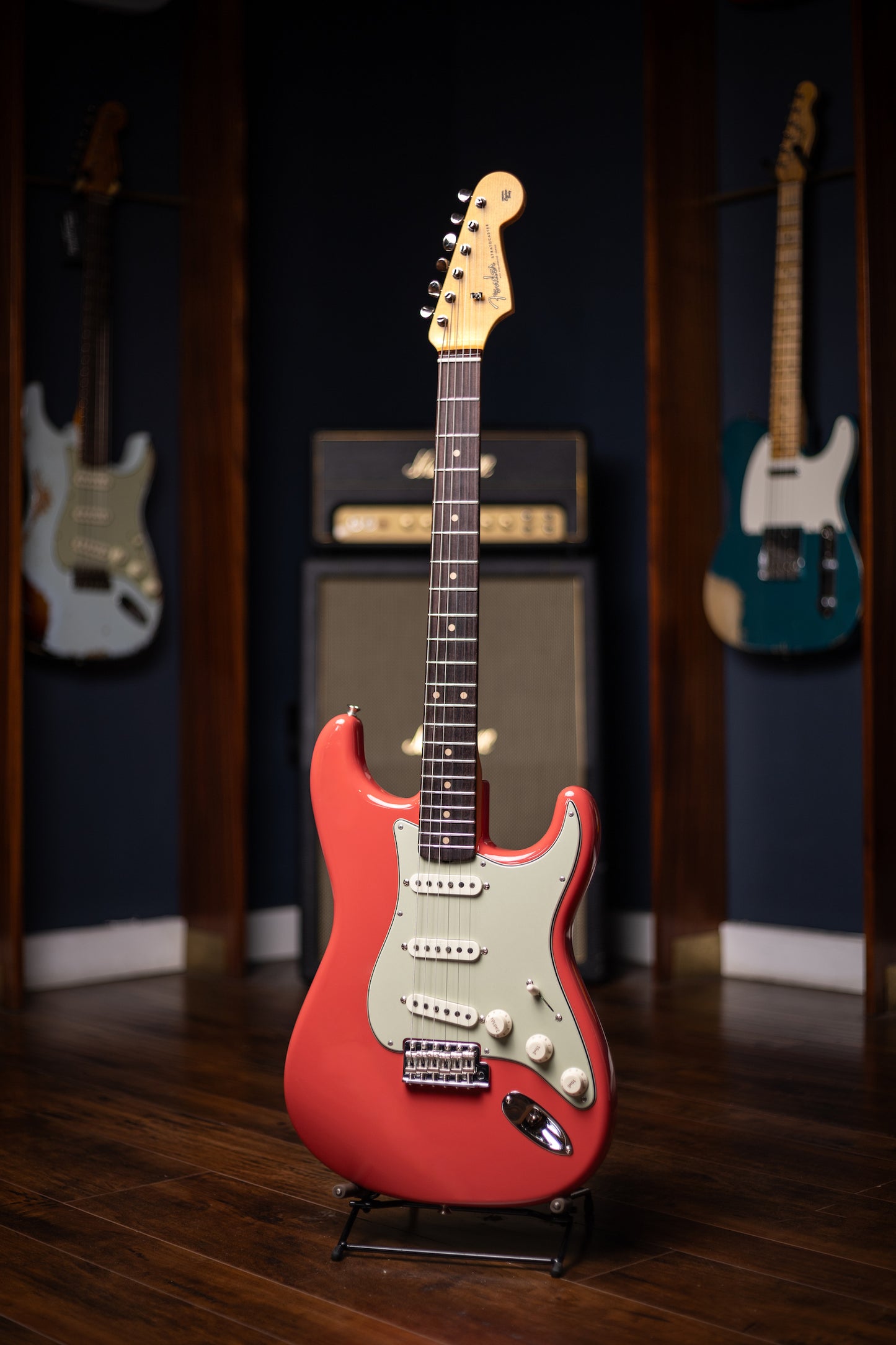 Fender Custom Shop Vintage Custom 1959 Stratocaster Electric Guitar - First Red