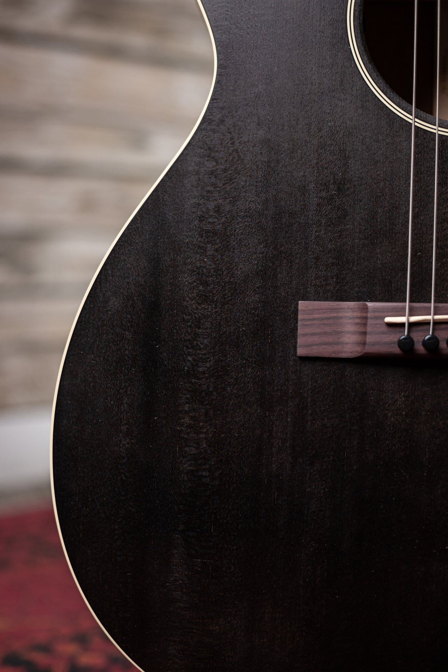 Martin 000-17E Acoustic-Electric Guitar - Black Smoke