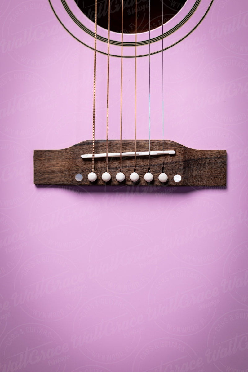 Epiphone J-180 LS Acoustic-Electric Guitar - Pink