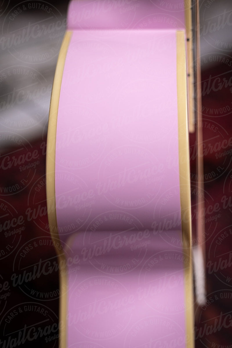 Epiphone J-180 LS Acoustic-Electric Guitar - Pink