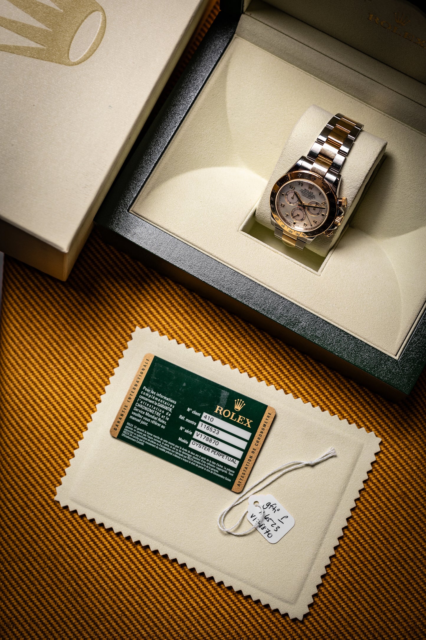 2008 Rolex Daytona MOP Dial Ref. 116523