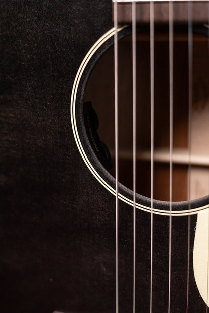 Martin 000-17E Acoustic-Electric Guitar - Black Smoke