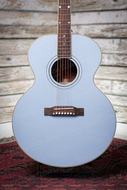 Epiphone J-180 LS Acoustic-Electric Guitar - Frost Blue