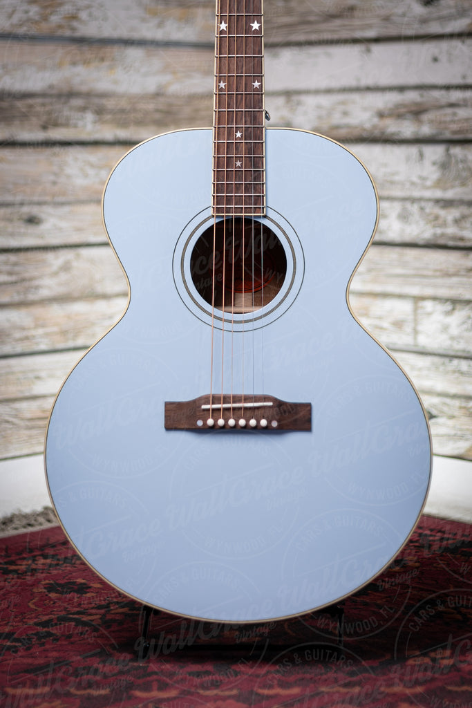 Epiphone J-180 LS Acoustic-Electric Guitar - Frost Blue