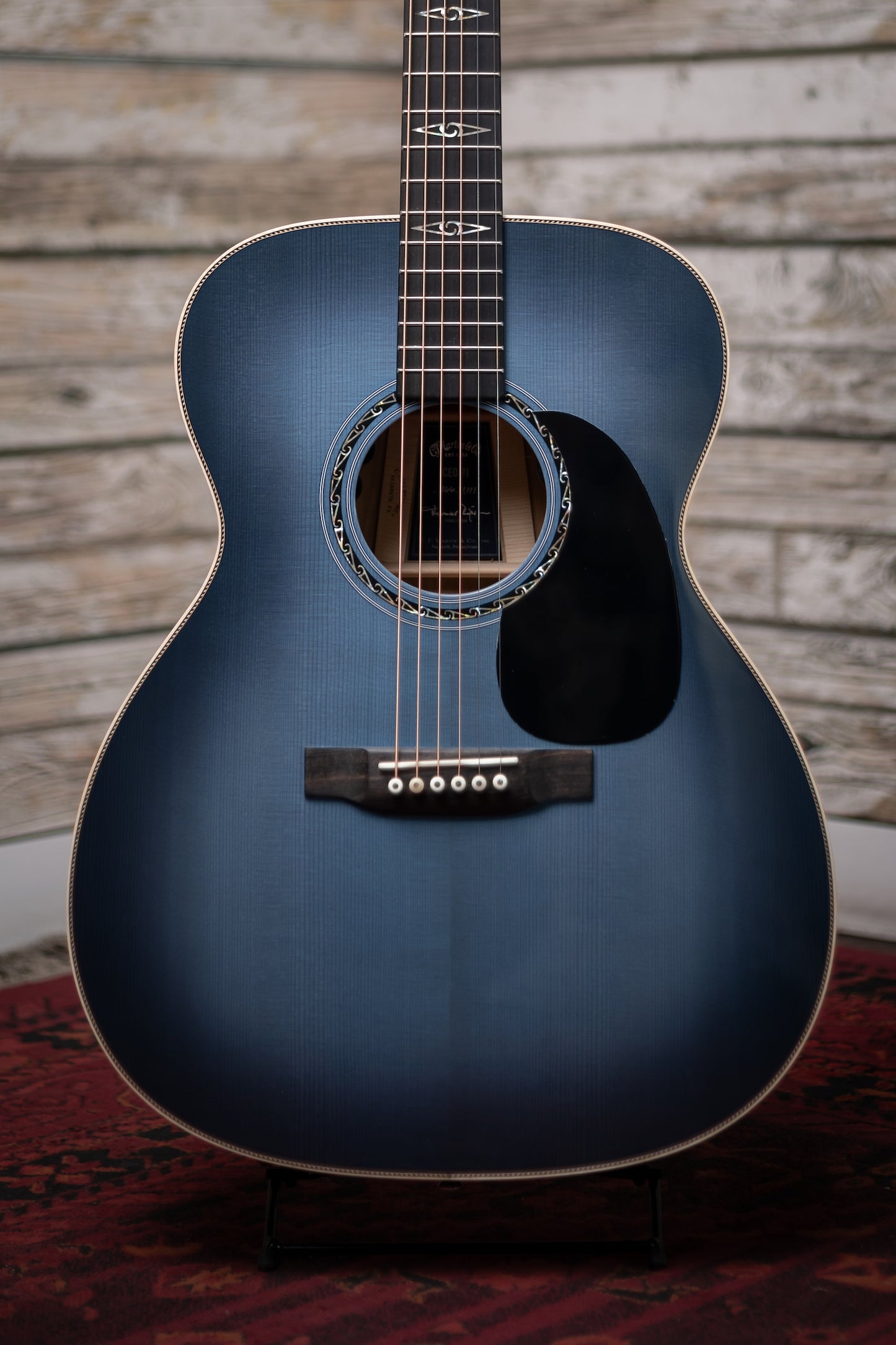 Martin CEO-11 Acoustic Guitar -New Horizons Blue Burst