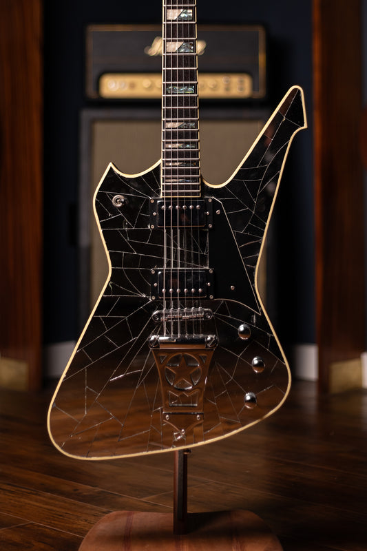 1999 Washburn Paul Stanley PS1800 Electric Guitar - Cracked Mirror