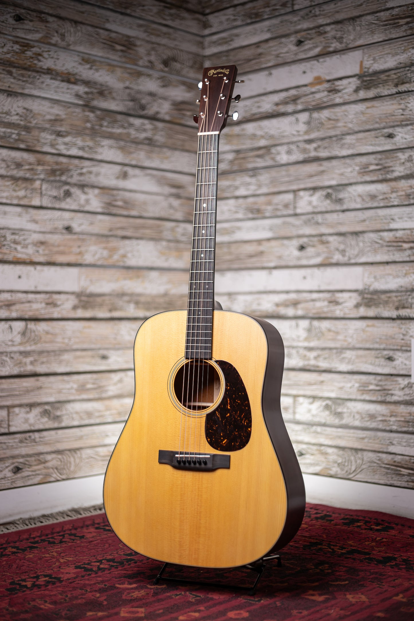 2023 Martin D-18 Satin Acoustic Guitar - Natural