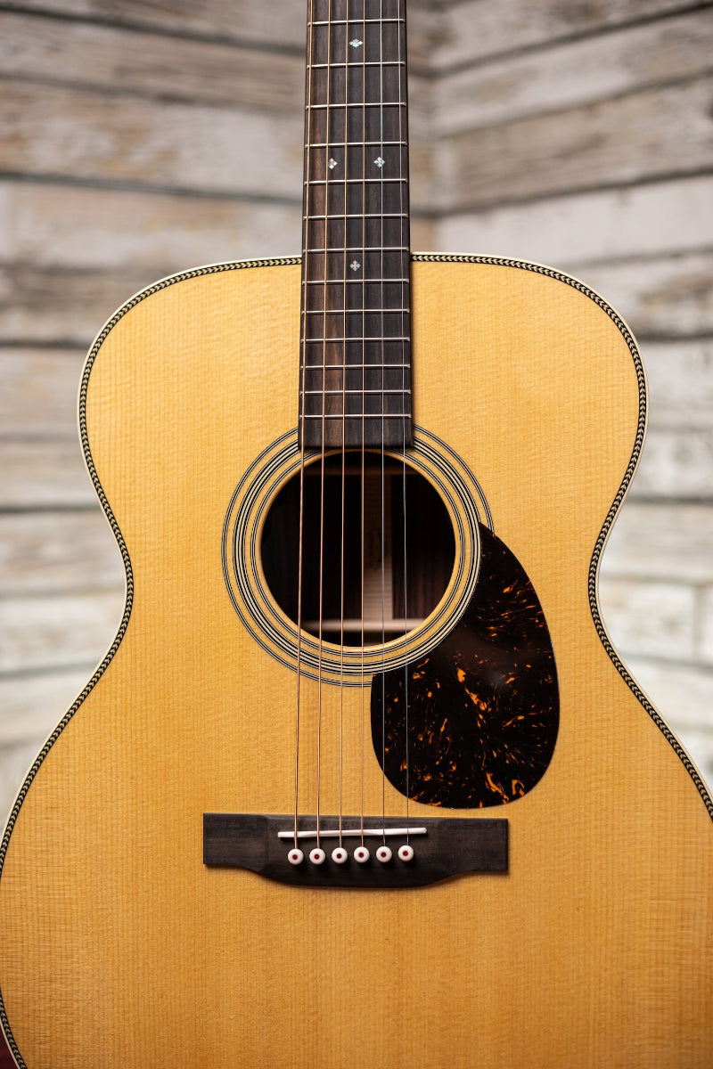 Martin OM-28E with Fishman Pickup Acoustic-Electric Guitar - Natural