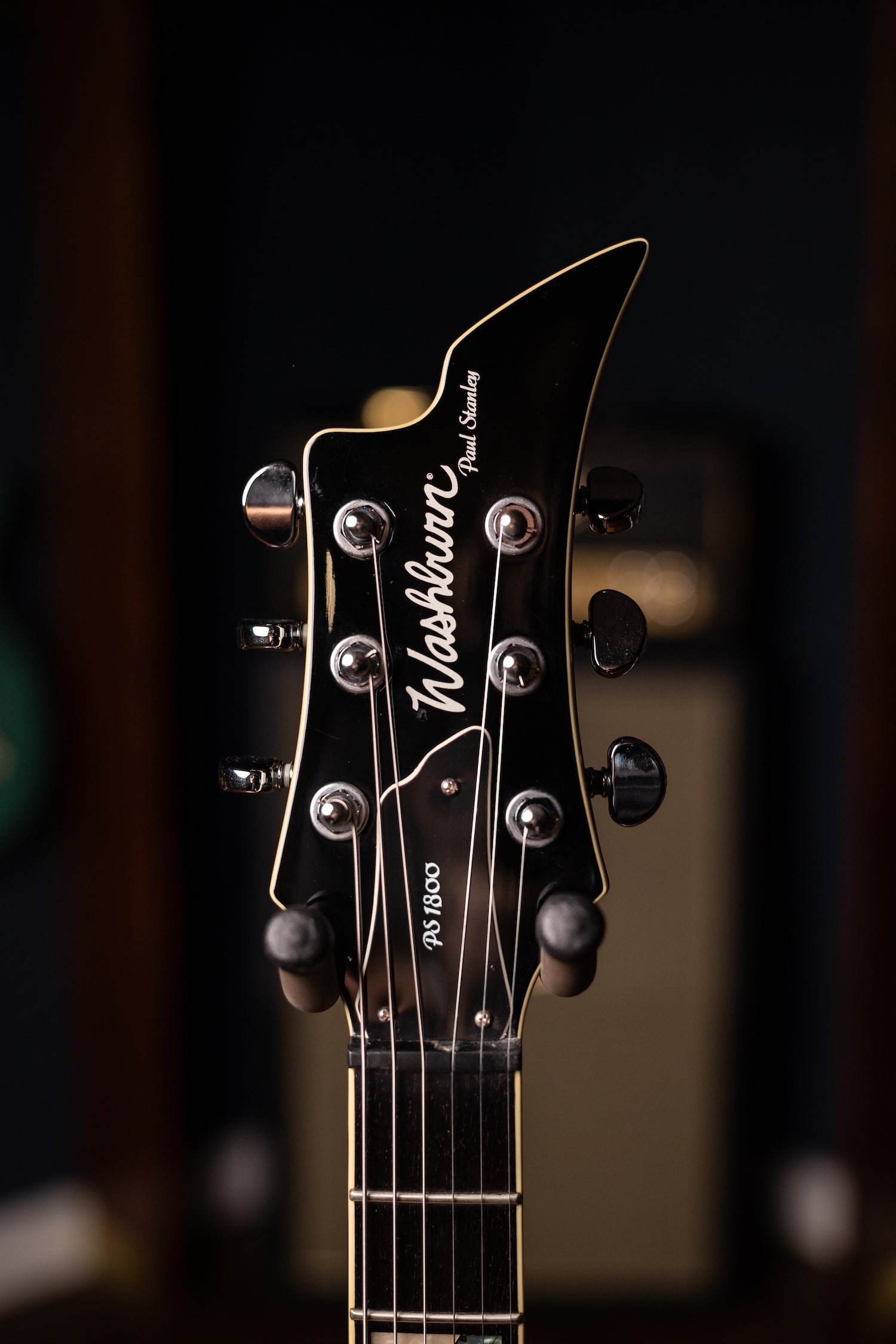 1999 Washburn Paul Stanley PS1800 Electric Guitar - Cracked Mirror