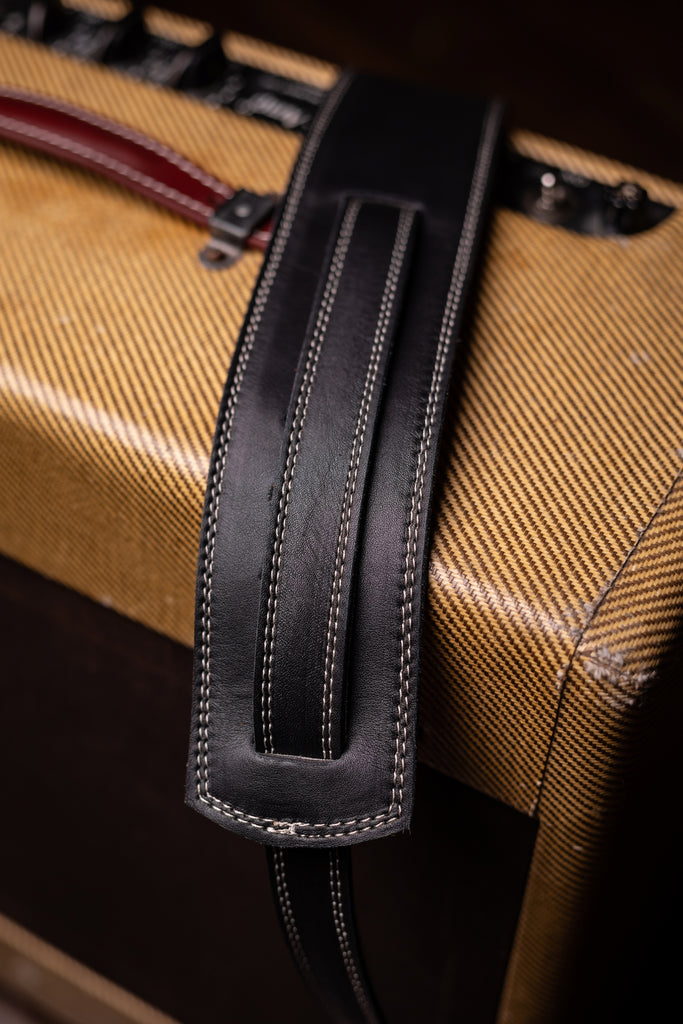 Walt Grace Vintage Leather Guitar Straps - '50s Style