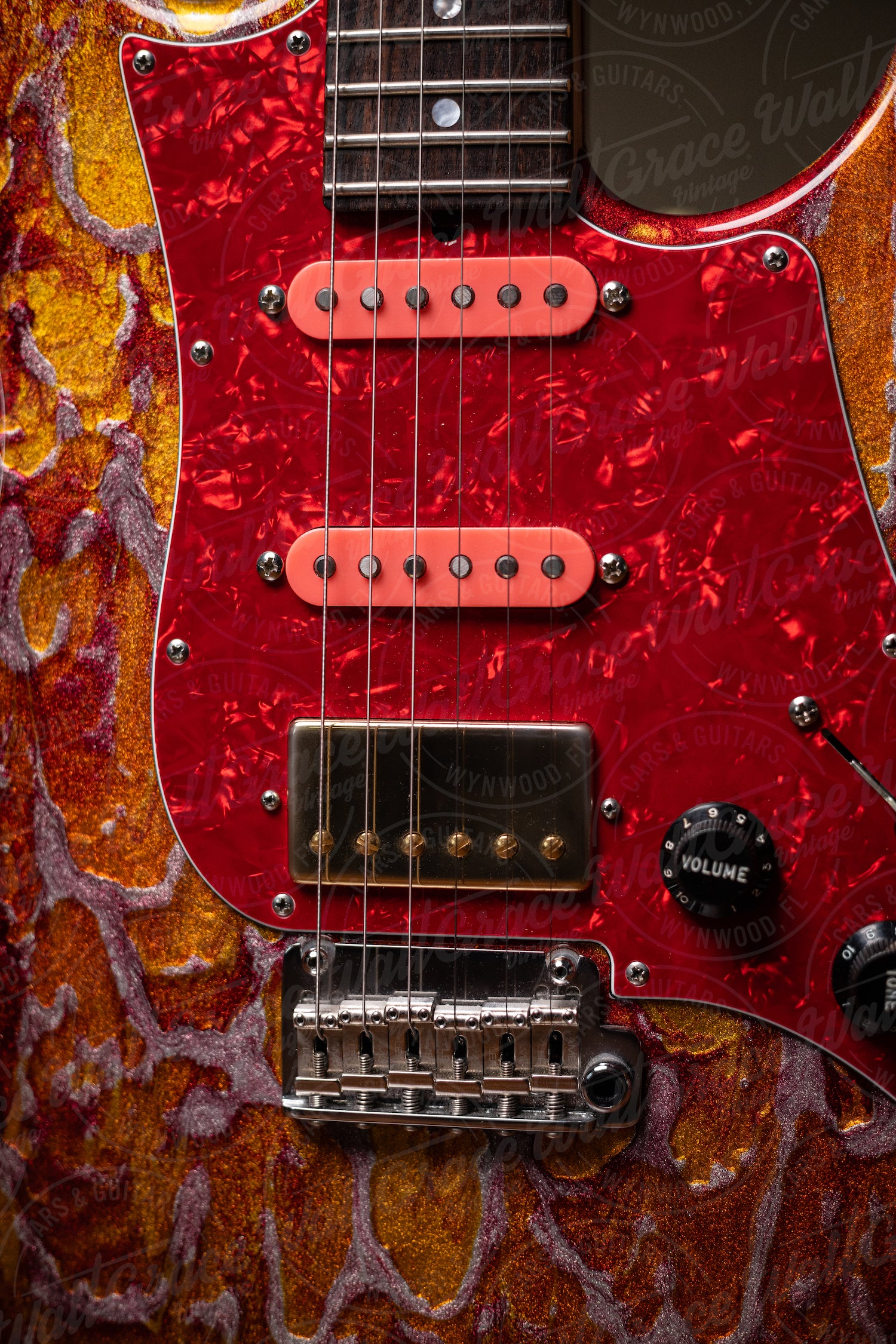 2023 James Tyler Studio Elite HD-P Electric Guitar - Fire Smear