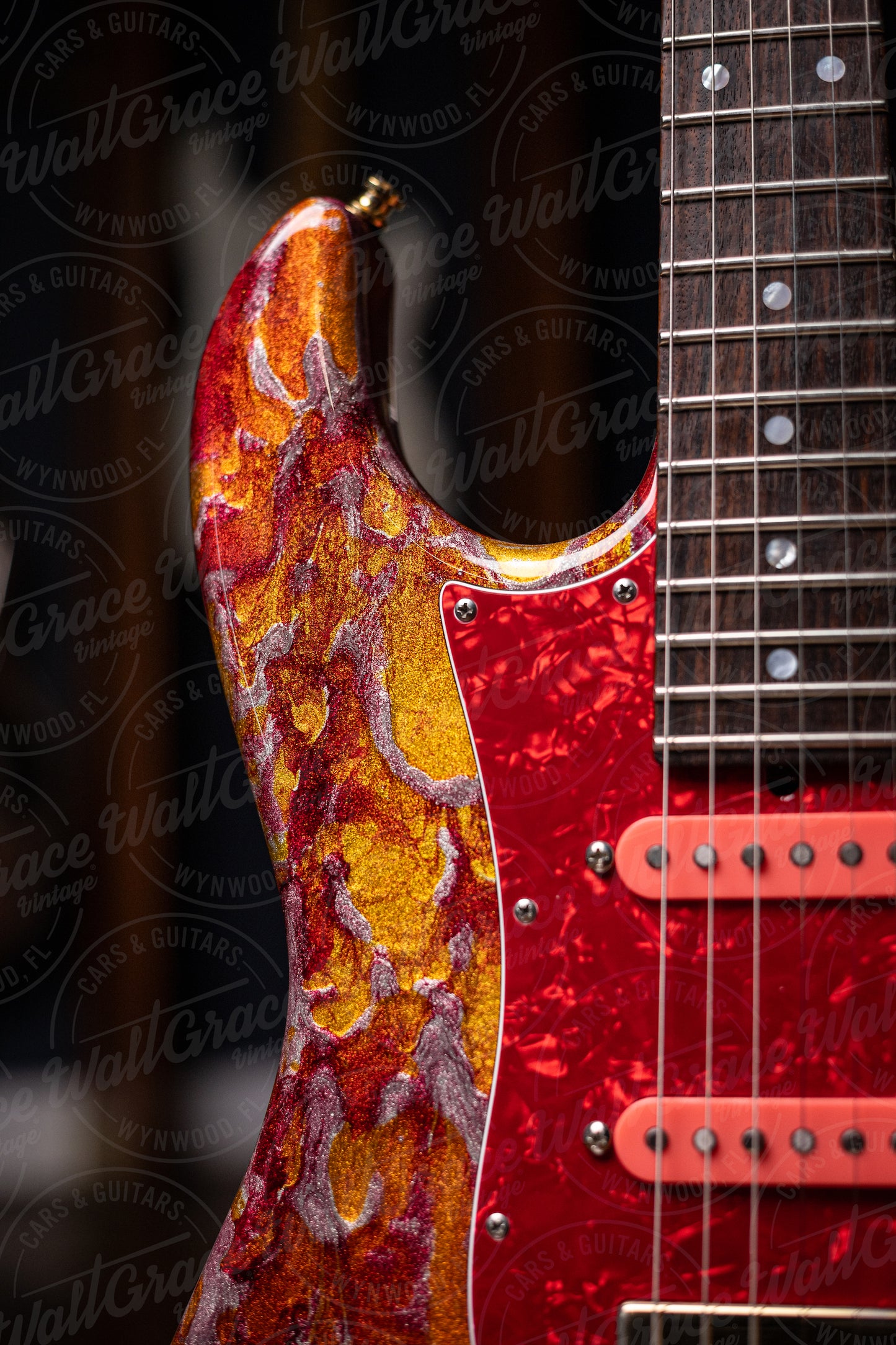 2023 James Tyler Studio Elite HD-P Electric Guitar - Fire Smear