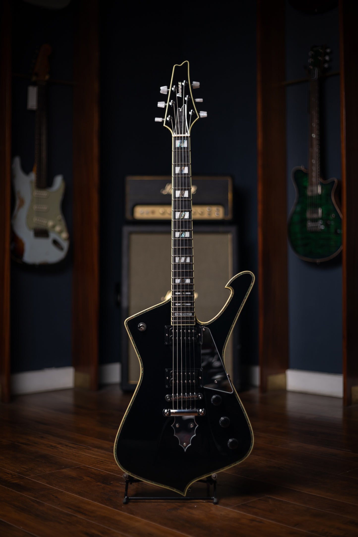Ibanez Prestige PS10 Paul Stanley Signature Electric Guitar - Black