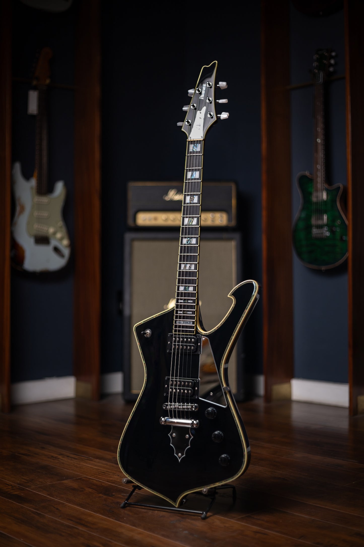 Ibanez Prestige PS10 Paul Stanley Signature Electric Guitar - Black