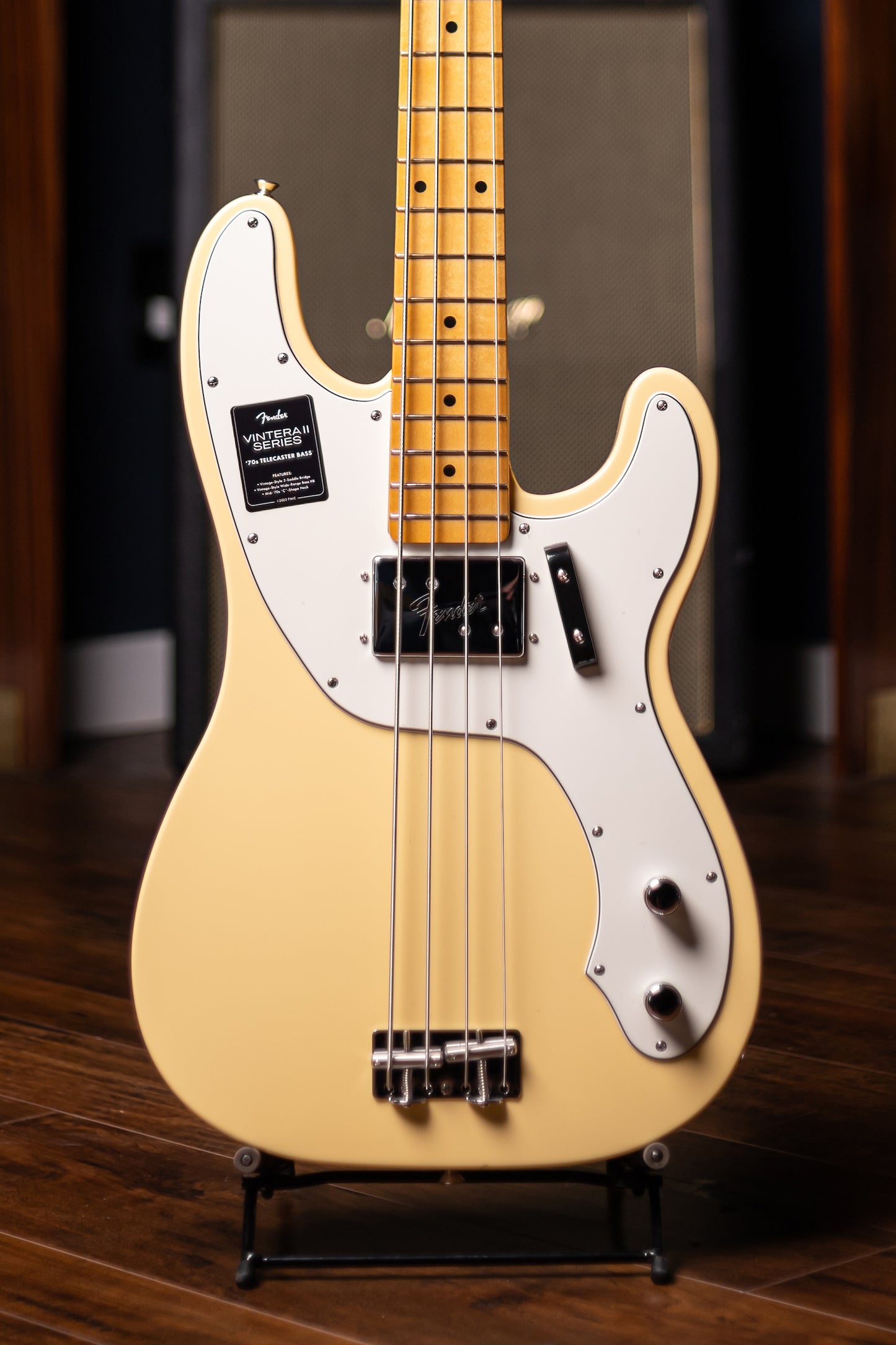Fender Vintera II '70s Telecaster Bass Guitar - Vintage White