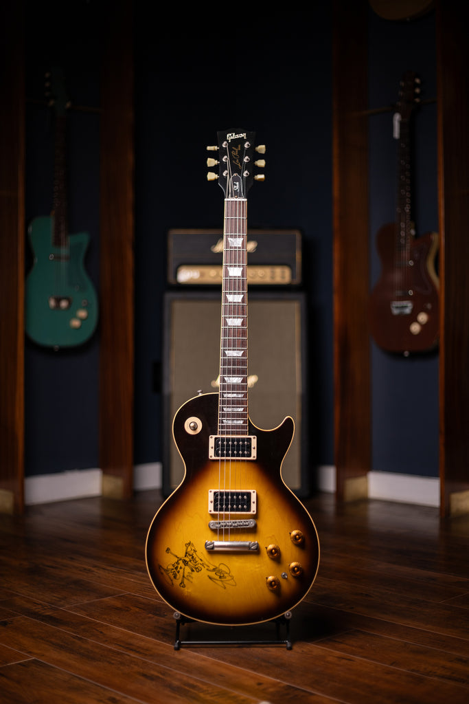 2004 Gibson Custom Shop Slash Les Paul Autographed by Slash Electric Guitar - Tobacco Burst