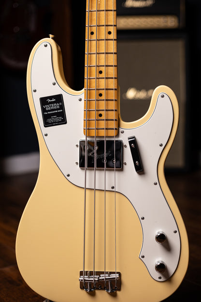 Fender Vintera II '70s Telecaster Bass Guitar - Vintage White