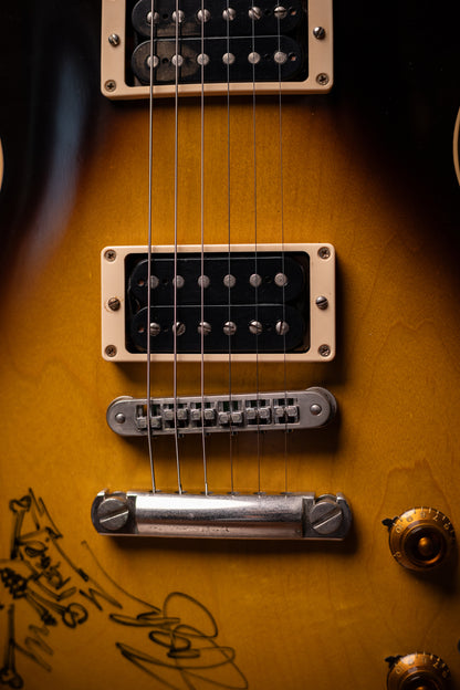 2004 Gibson Custom Shop Slash Les Paul Autographed by Slash Electric Guitar - Tobacco Burst