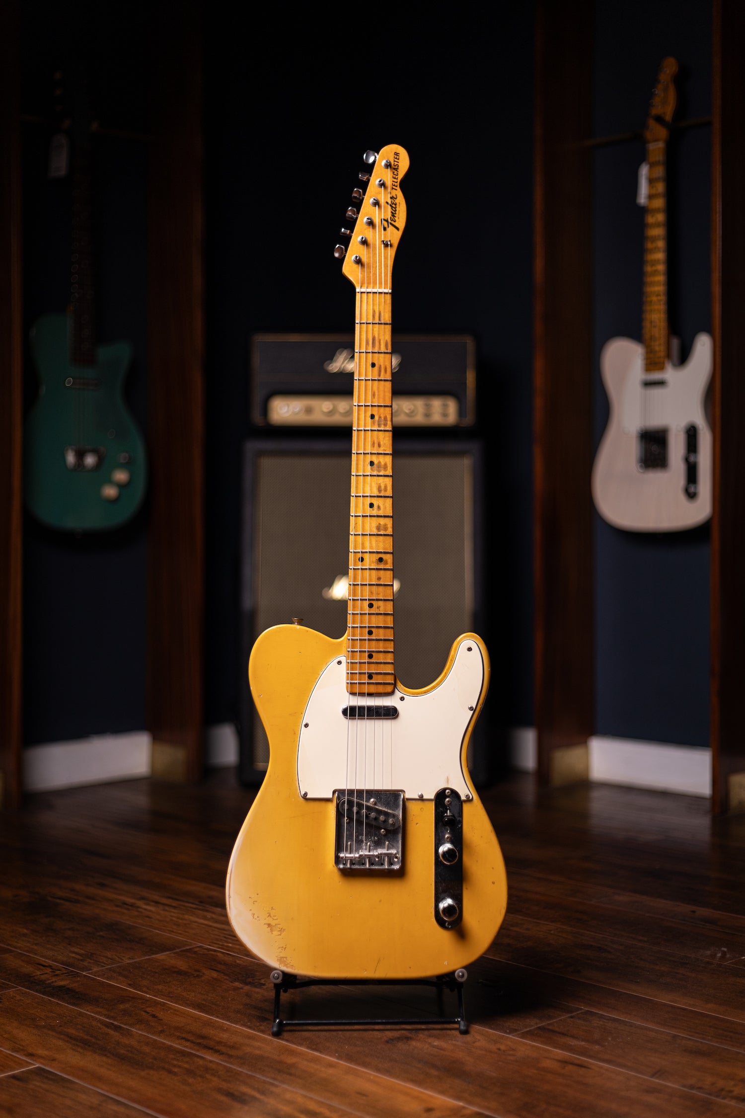 1968 Fender Telecaster Maple Cap Electric Guitar - Blonde