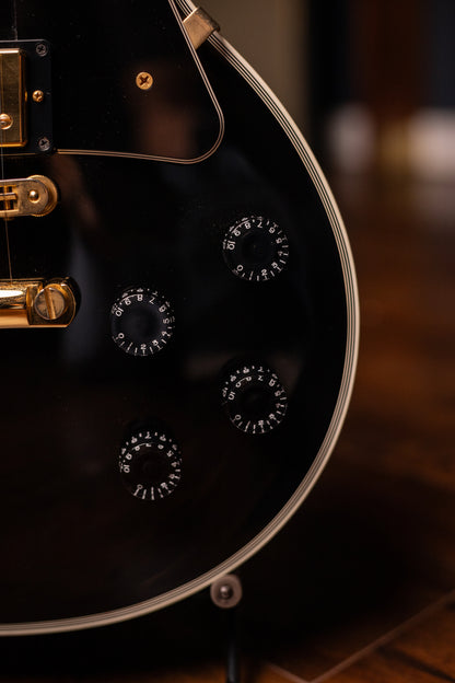 2007 Gibson Les Paul Custom Electric Guitar - Ebony
