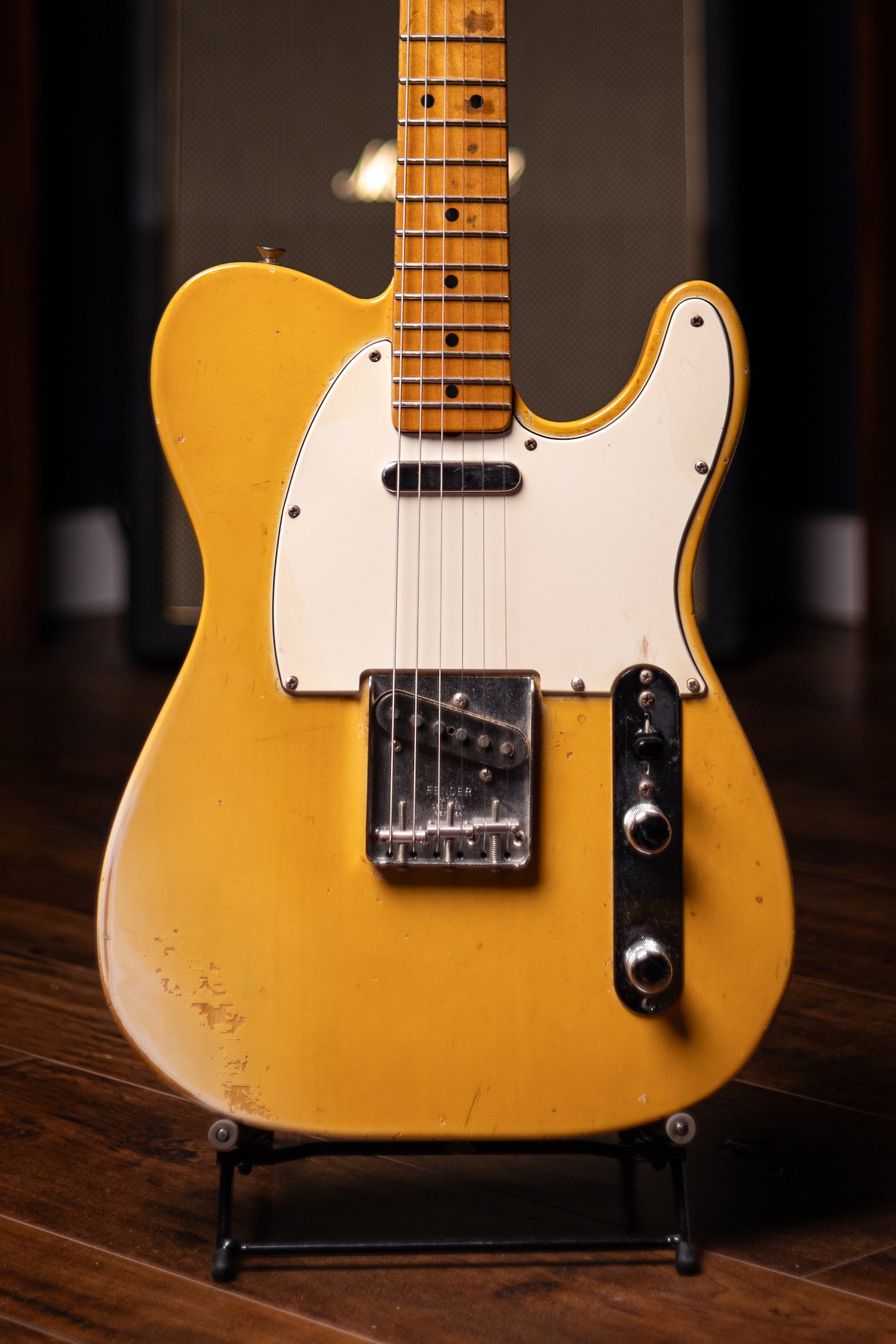 1968 Fender Telecaster Maple Cap Electric Guitar - Blonde