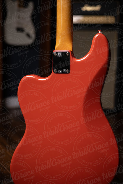 Fender Vintera II 60's Bass VI Electric Guitar - Fiesta Red