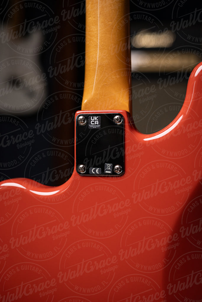 Fender Vintera II 60's Bass VI Electric Guitar - Fiesta Red