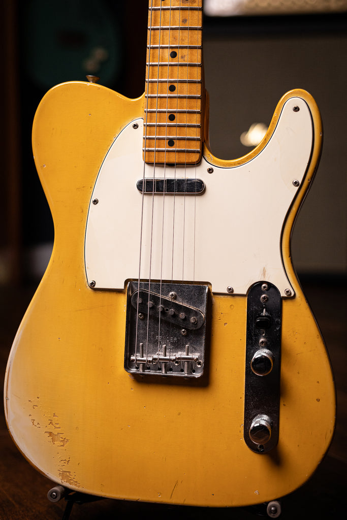 1968 Fender Telecaster Maple Cap Electric Guitar - Blonde
