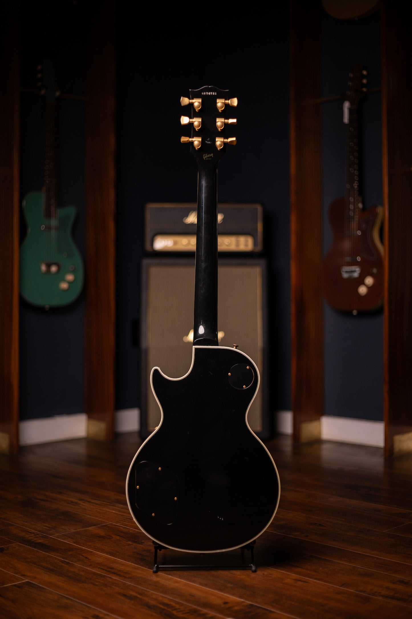 2007 Gibson Les Paul Custom Electric Guitar - Ebony