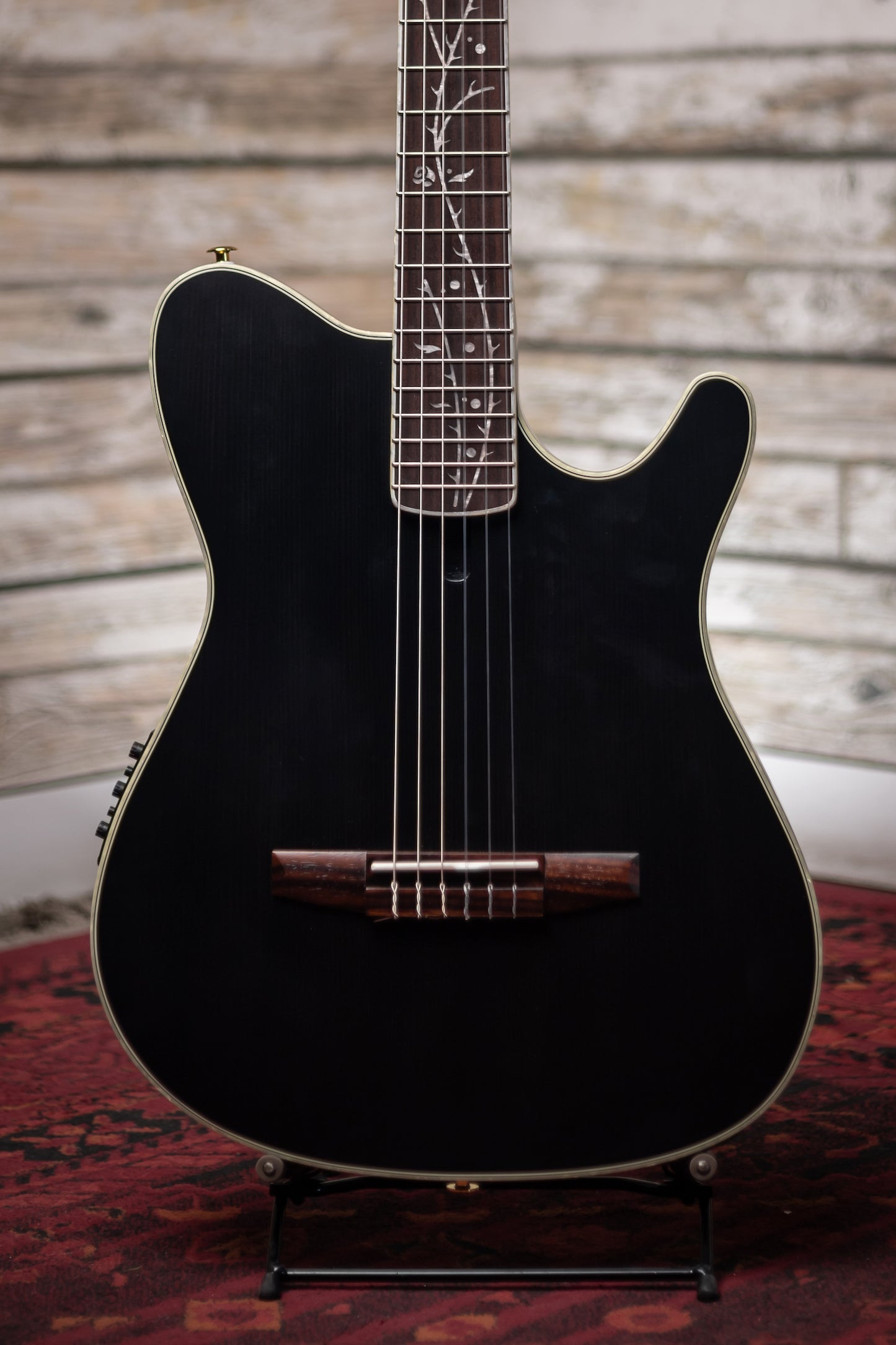 Ibanez TOD10N Tim Henson Signature Nylon-string Acoustic-Electric Guitar - Black