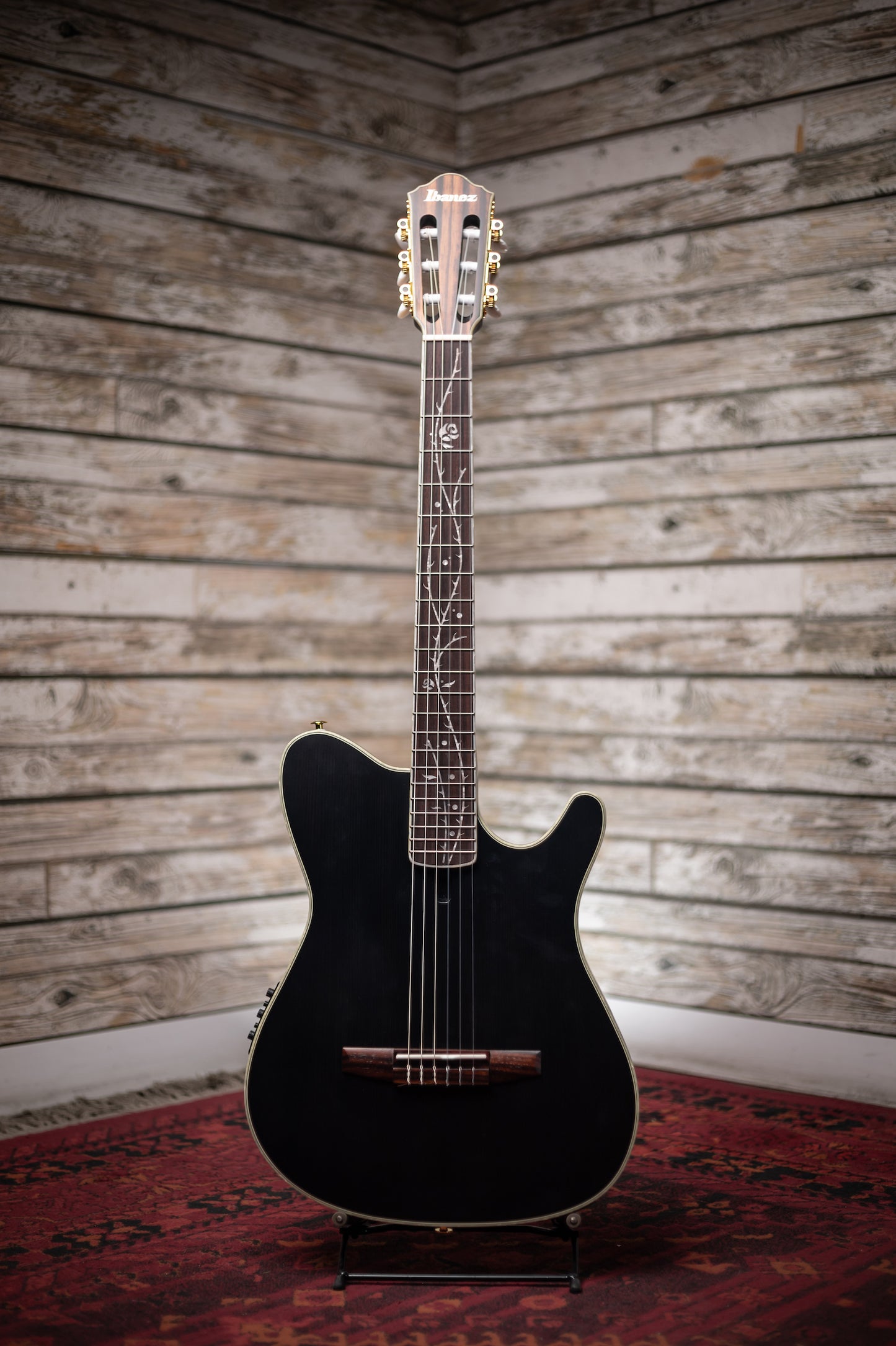 Ibanez TOD10N Tim Henson Signature Nylon-string Acoustic-Electric Guitar - Black