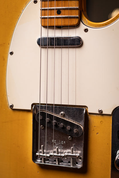 1968 Fender Telecaster Maple Cap Electric Guitar - Blonde