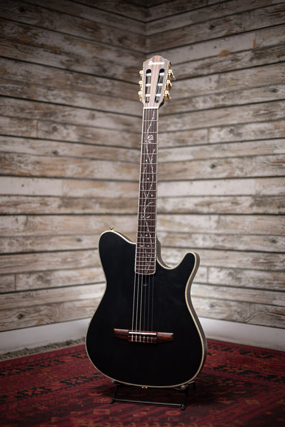 Ibanez TOD10N Tim Henson Signature Nylon-string Acoustic-Electric Guitar - Black