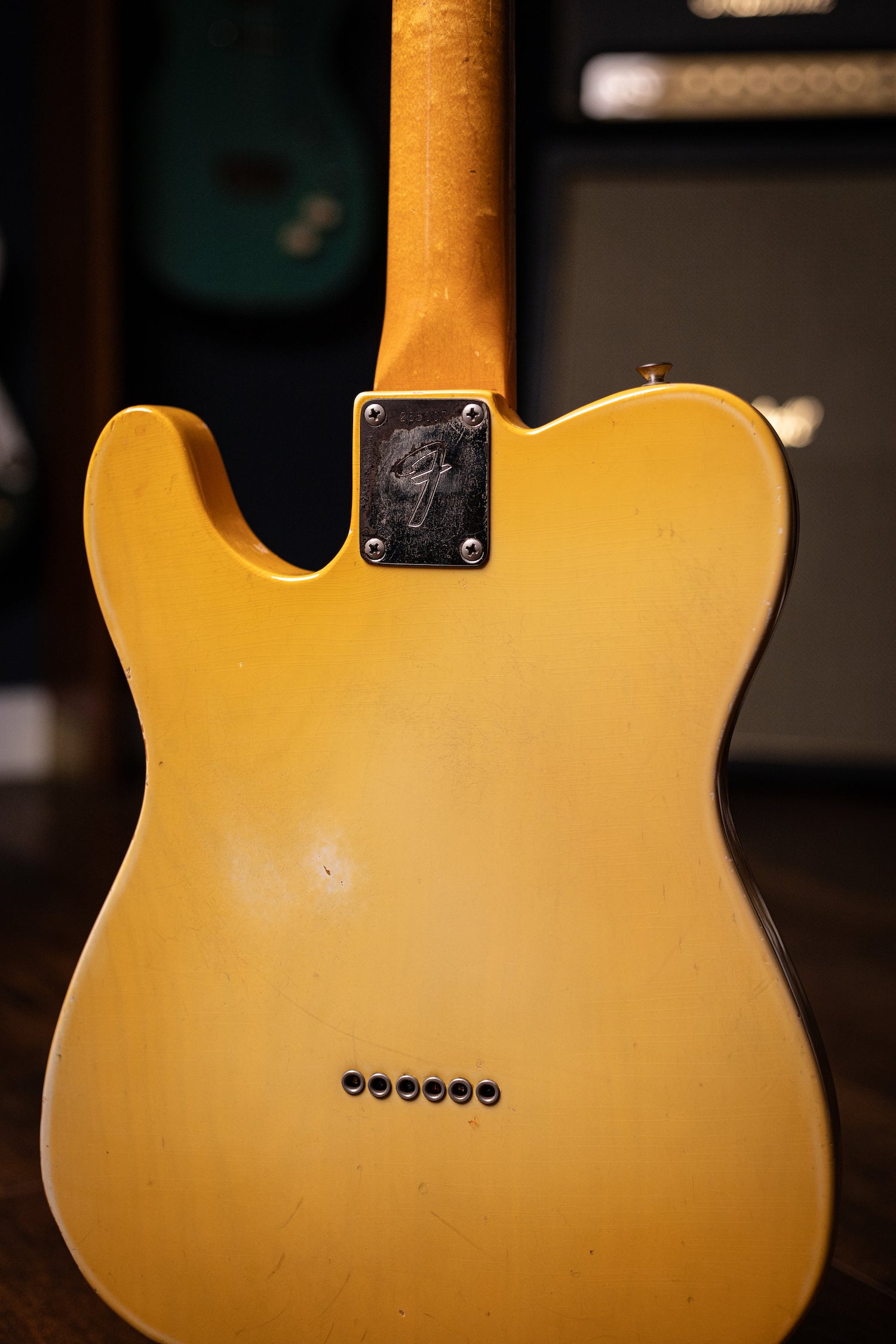 1968 Fender Telecaster Maple Cap Electric Guitar - Blonde