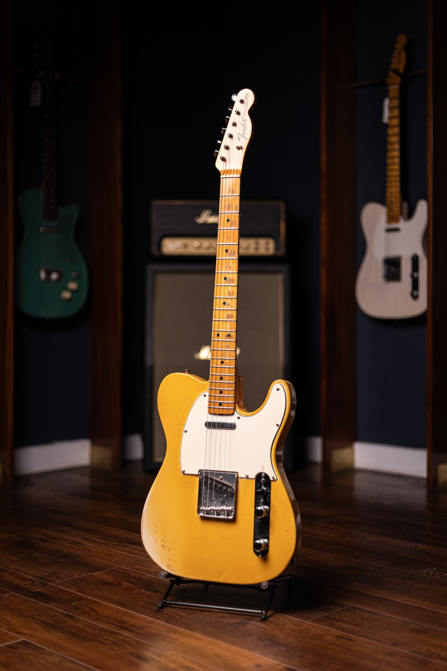 1968 Fender Telecaster Maple Cap Electric Guitar - Blonde