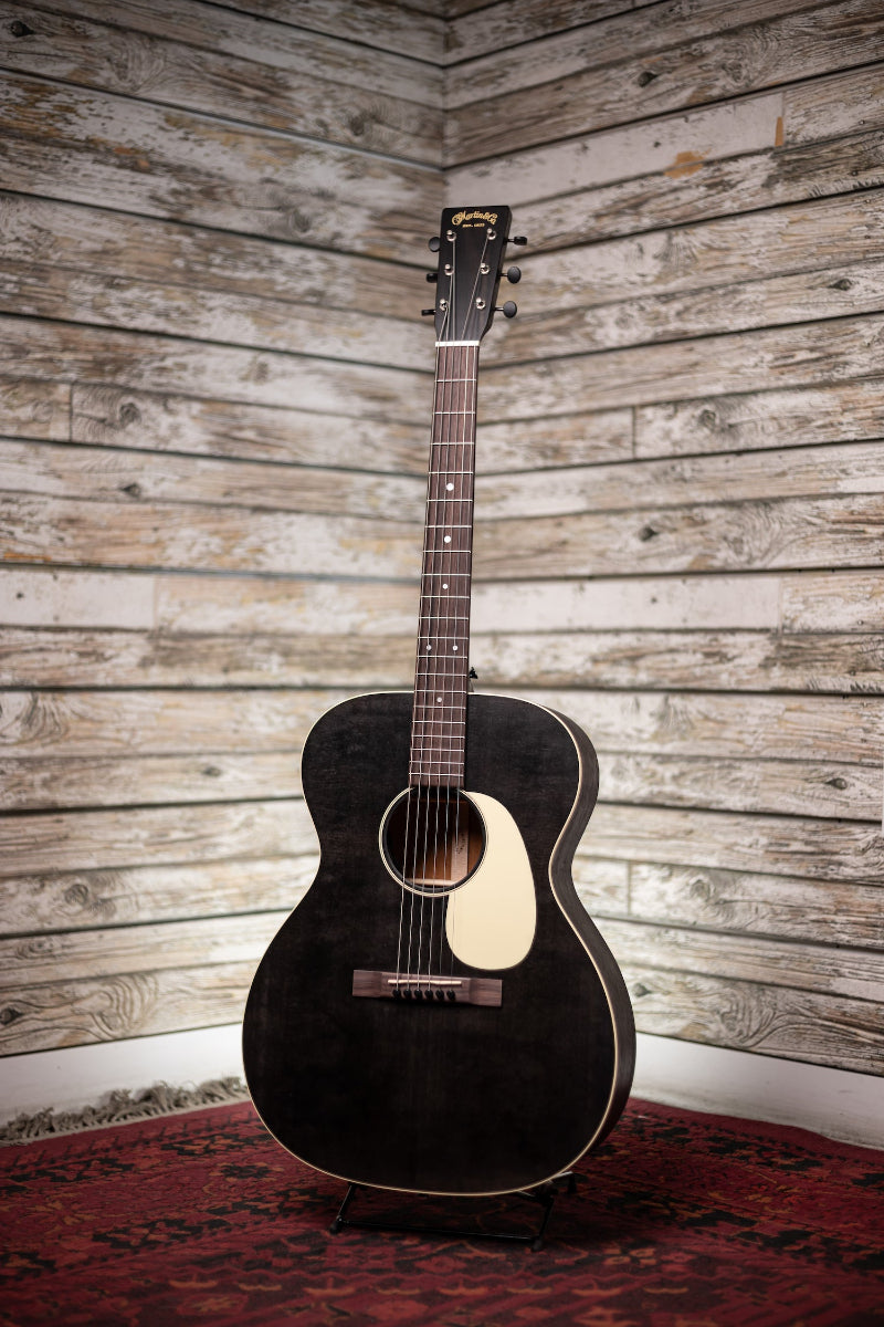 Martin 000-17E Acoustic-Electric Guitar - Black Smoke