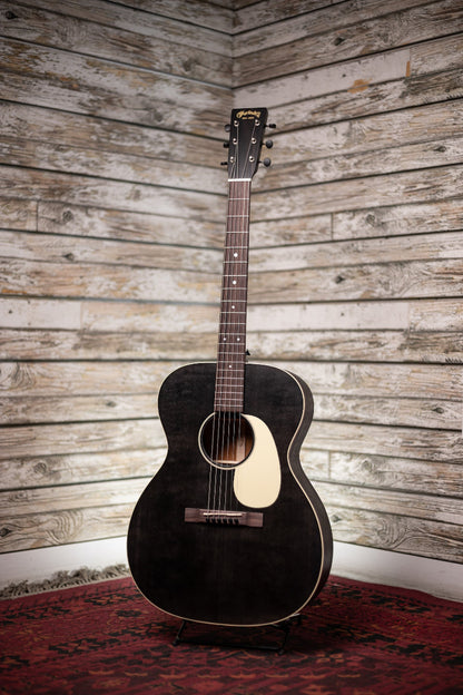 Martin 000-17E Acoustic-Electric Guitar - Black Smoke