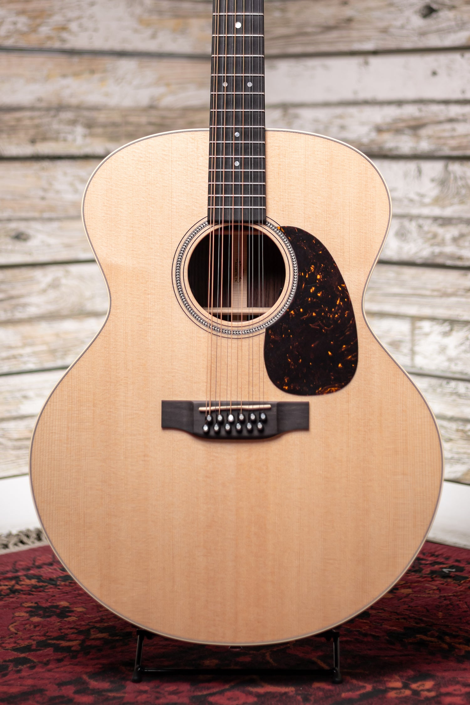 Martin Grand J-16E 12 String Acoustic Guitar - Natural