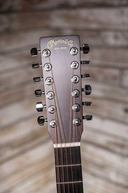 Martin Grand J-16E 12 String Acoustic Guitar - Natural