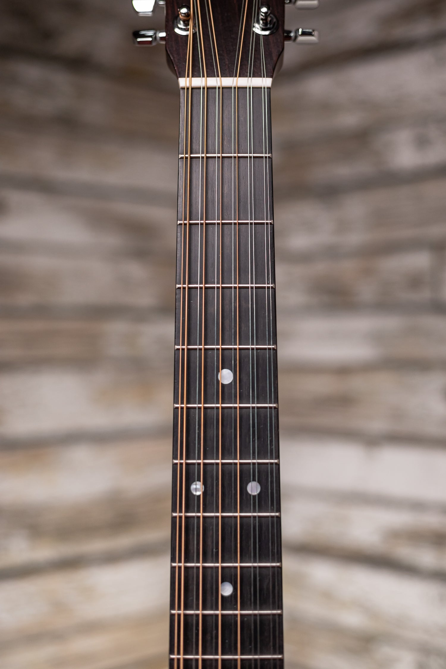Martin Grand J-16E 12 String Acoustic Guitar - Natural