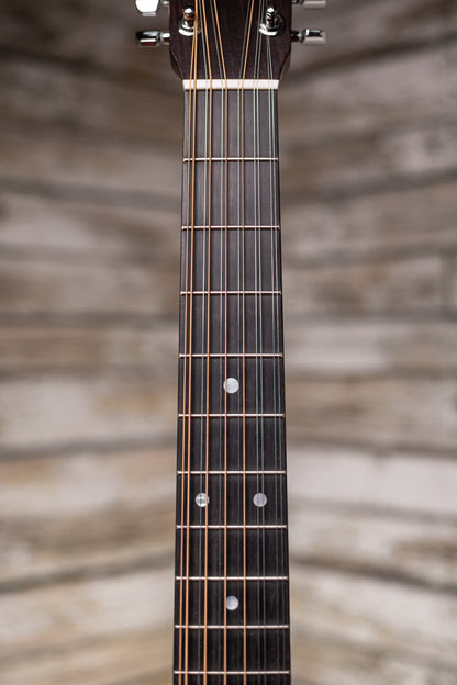 Martin Grand J-16E 12 String Acoustic Guitar - Natural