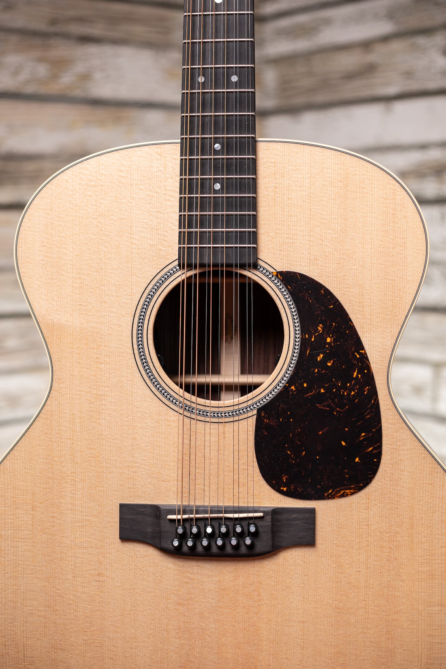 Martin Grand J-16E 12 String Acoustic Guitar - Natural